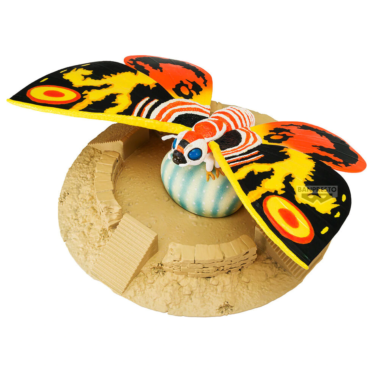Toho Monster Series Art Vignette Mothra 1996 figurina 5cm poza produsului
