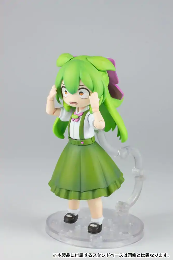 Tohoku Zunko Plastic Model Kit 1/12 Plafia Ojosama Zundamon 10 cm Model din plastic poza produsului