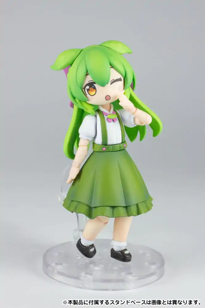 Tohoku Zunko Plastic Model Kit 1/12 Plafia Ojosama Zundamon 10 cm Model din plastic poza produsului