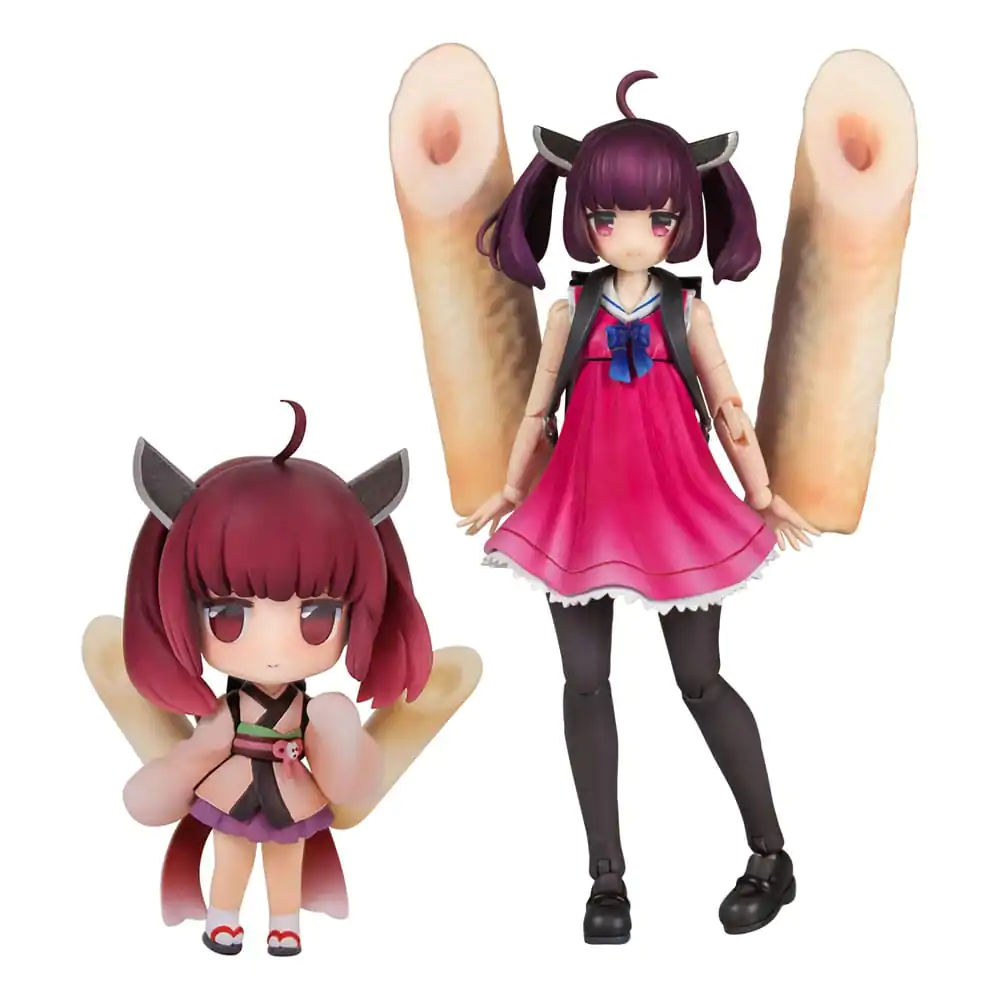 Tohoku Zunko Plastic Model Kit scară 1/12 Plafia Tohoku Kiritan Set mini figurine 12 cm poza produsului