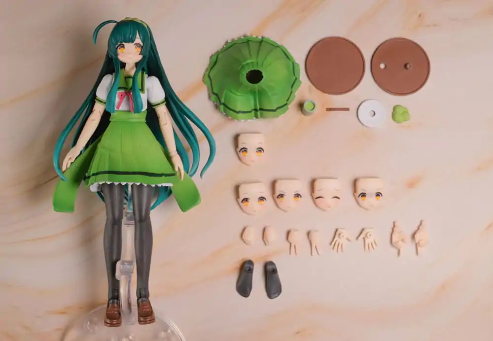 Tohoku Zunko Plastic Model Kit 1/12 Plafia Tohoku Zunko 13 cm poza produsului