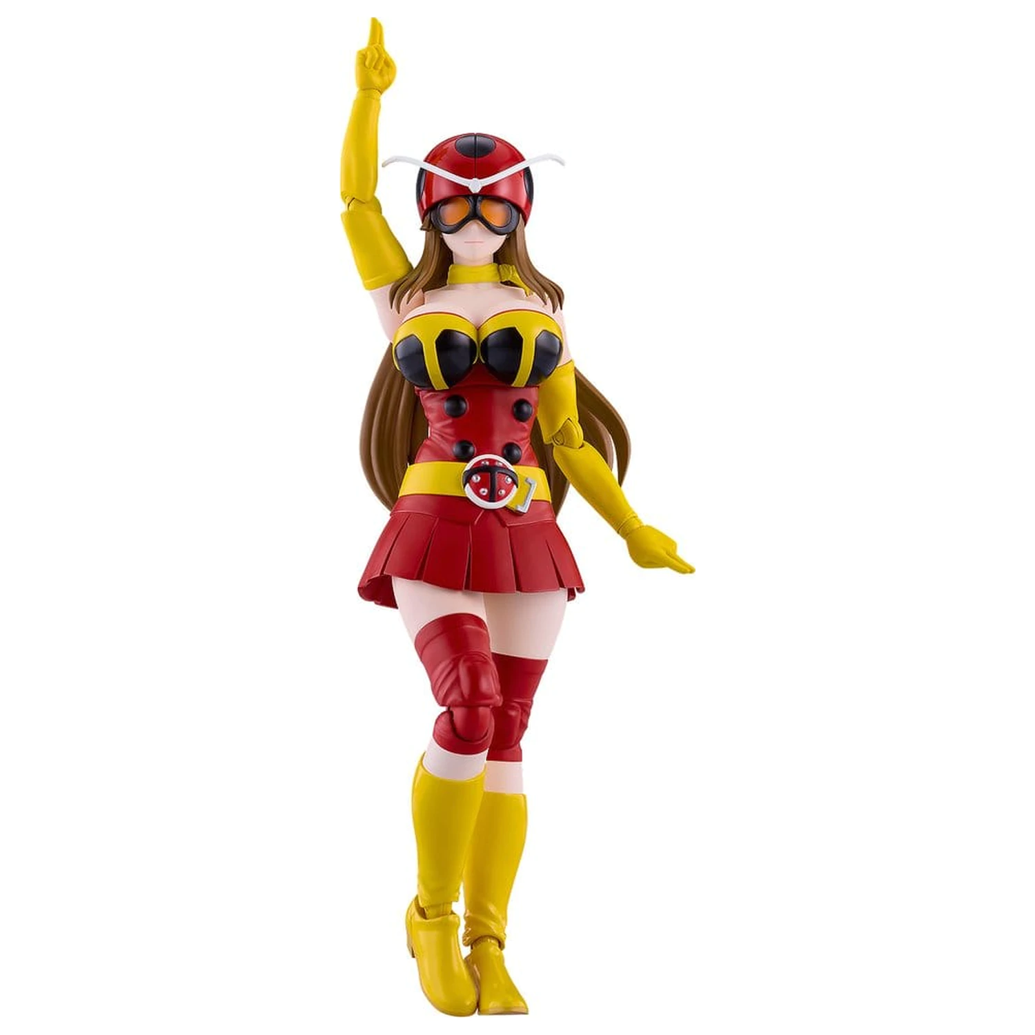 Tojima Wants to Be a Kamen Rider Figma figurina de actiune Yuriko Okada (Electro-Wave Human Tackle Ver.) 14 cm poza produsului