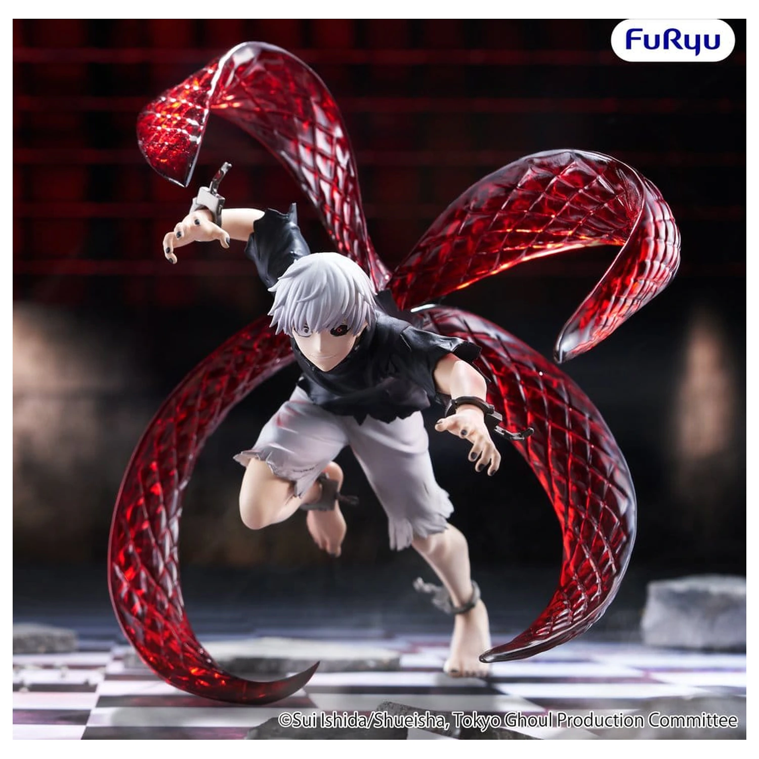 Tokyo Ghoul Muchute PVC Figurină Ken Kaneki 17 cm poza produsului