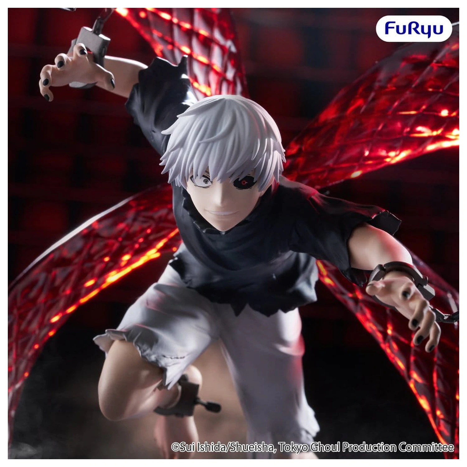 Tokyo Ghoul Muchute PVC Figurină Ken Kaneki 17 cm poza produsului