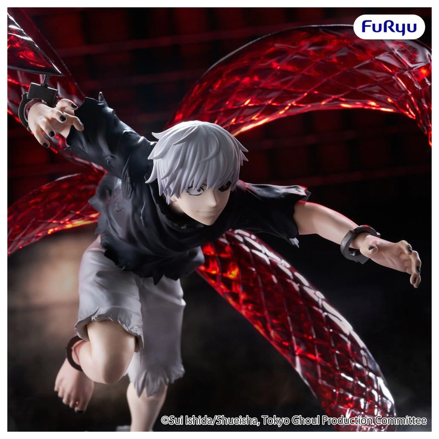 Tokyo Ghoul Muchute PVC Figurină Ken Kaneki 17 cm poza produsului