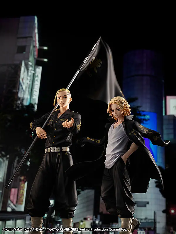 Tokyo Revengers Statuie PVC & Set Inel 1/8 Manjiro Sano 21 cm - Mărime Inel 17 poza produsului