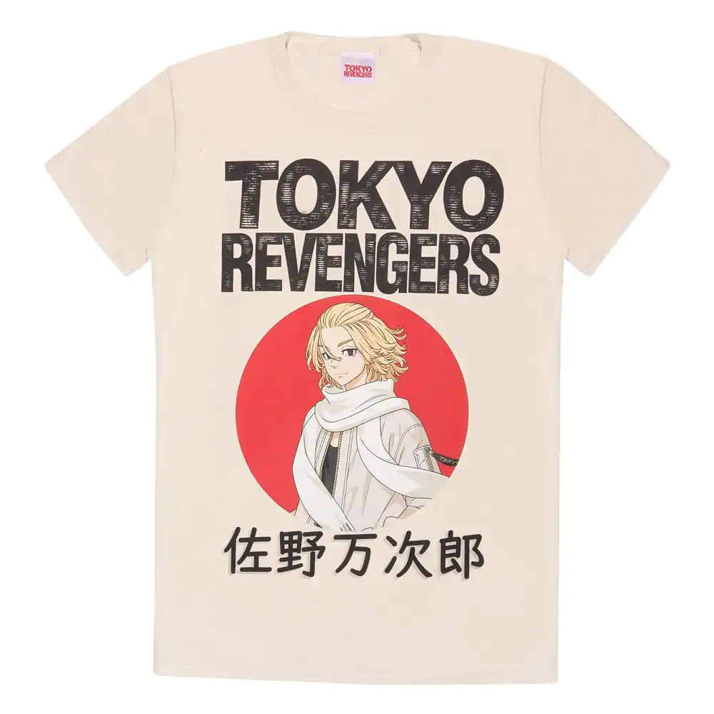 Tricou Tokyo Revengers Manjiro Sano Cerc Roșu poza produsului