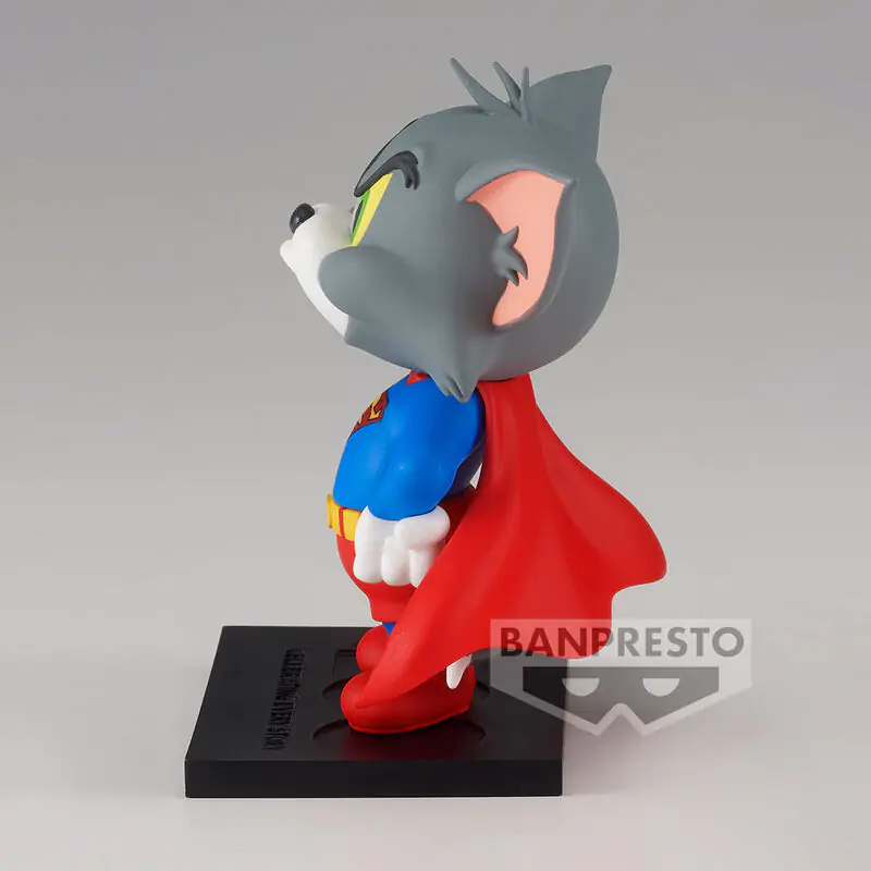 Tom and Jerry 100th Anniversary Warner Bross Tom ca figurina Superman 8cm poza produsului