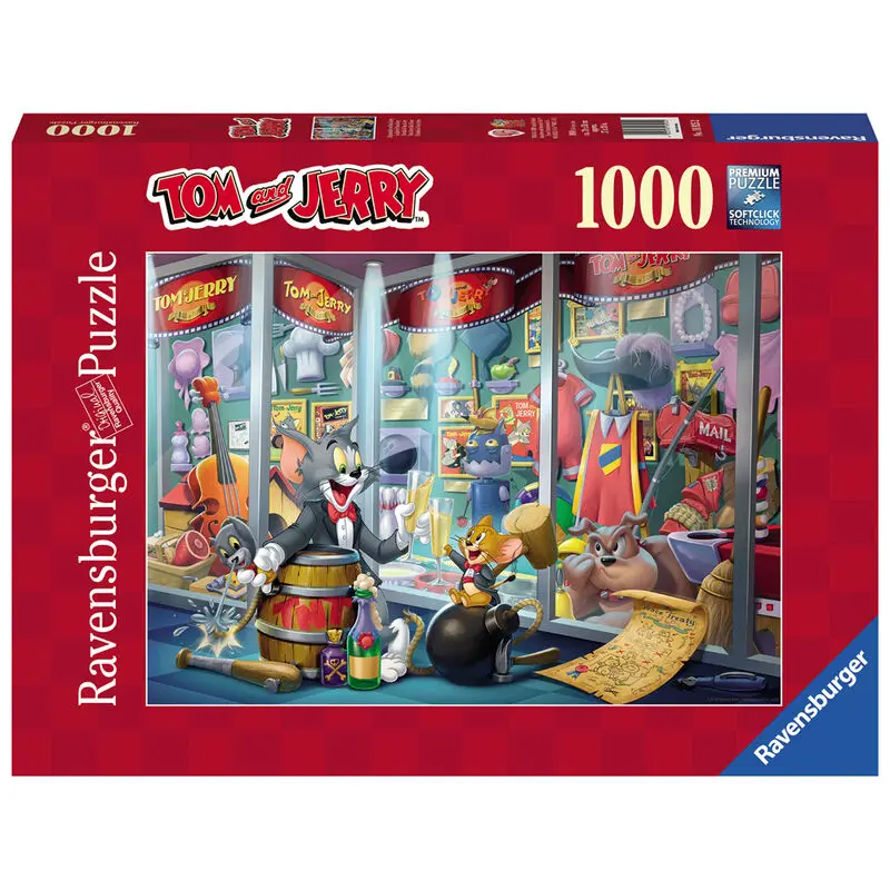 Puzzle Tom and Jerry 1000 piese poza produsului