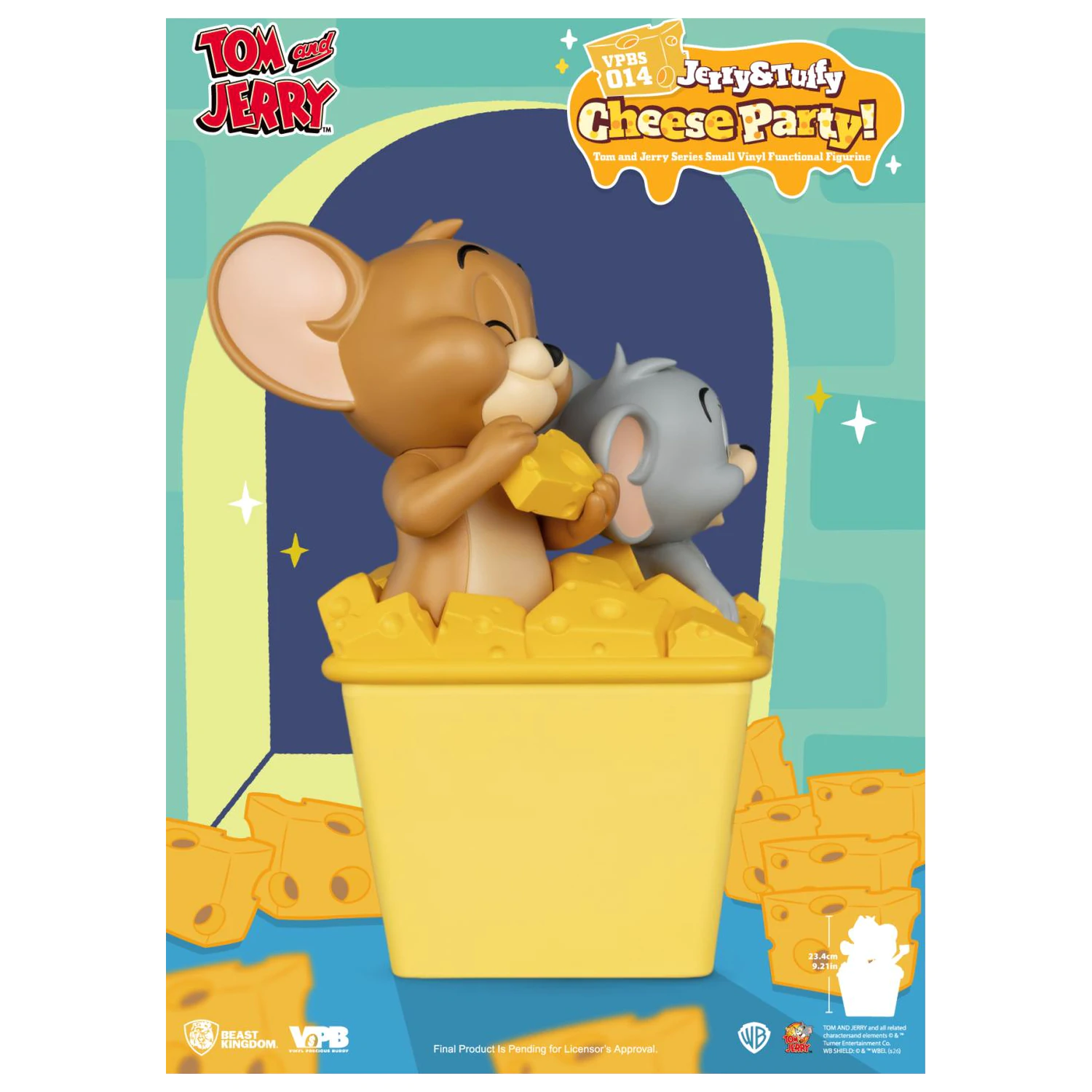 Tom & Jerry "Jerry & Tuffy Cheese Party" Banca 23.4 cm poza produsului