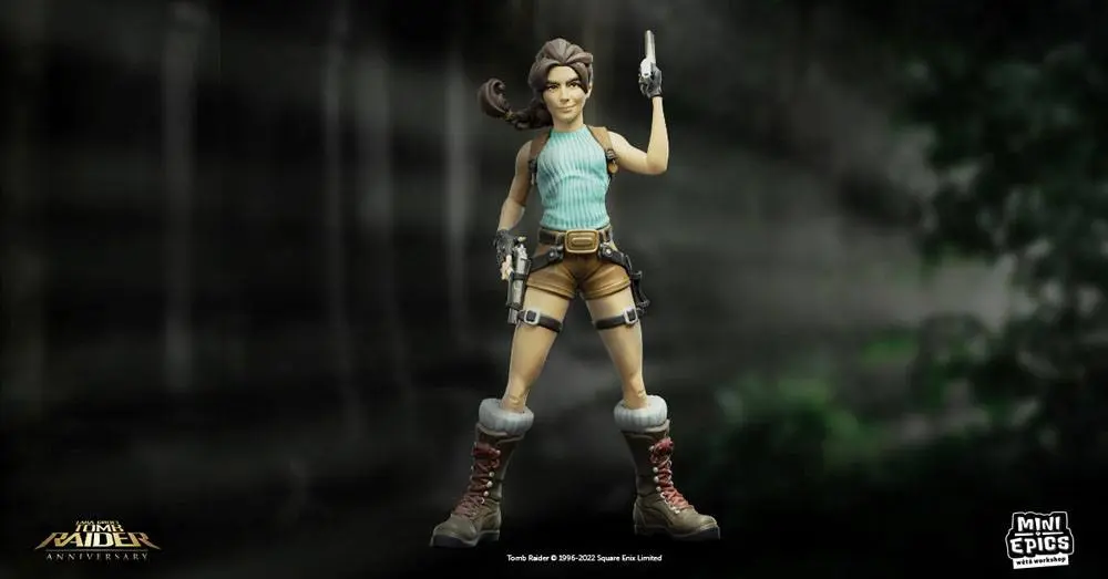 Figurină Vinyl Mini Epics Tomb Raider Lara Croft 17 cm poza produsului