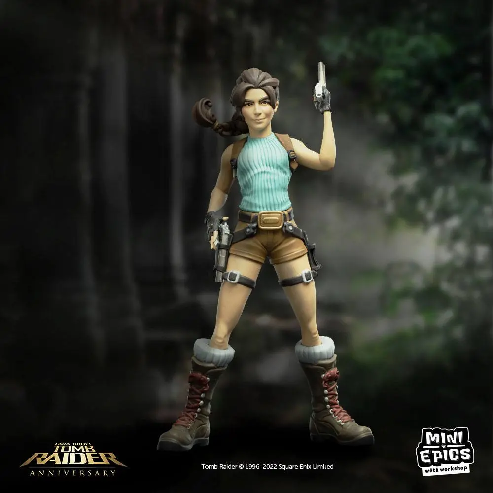 Figurină Vinyl Mini Epics Tomb Raider Lara Croft 17 cm poza produsului