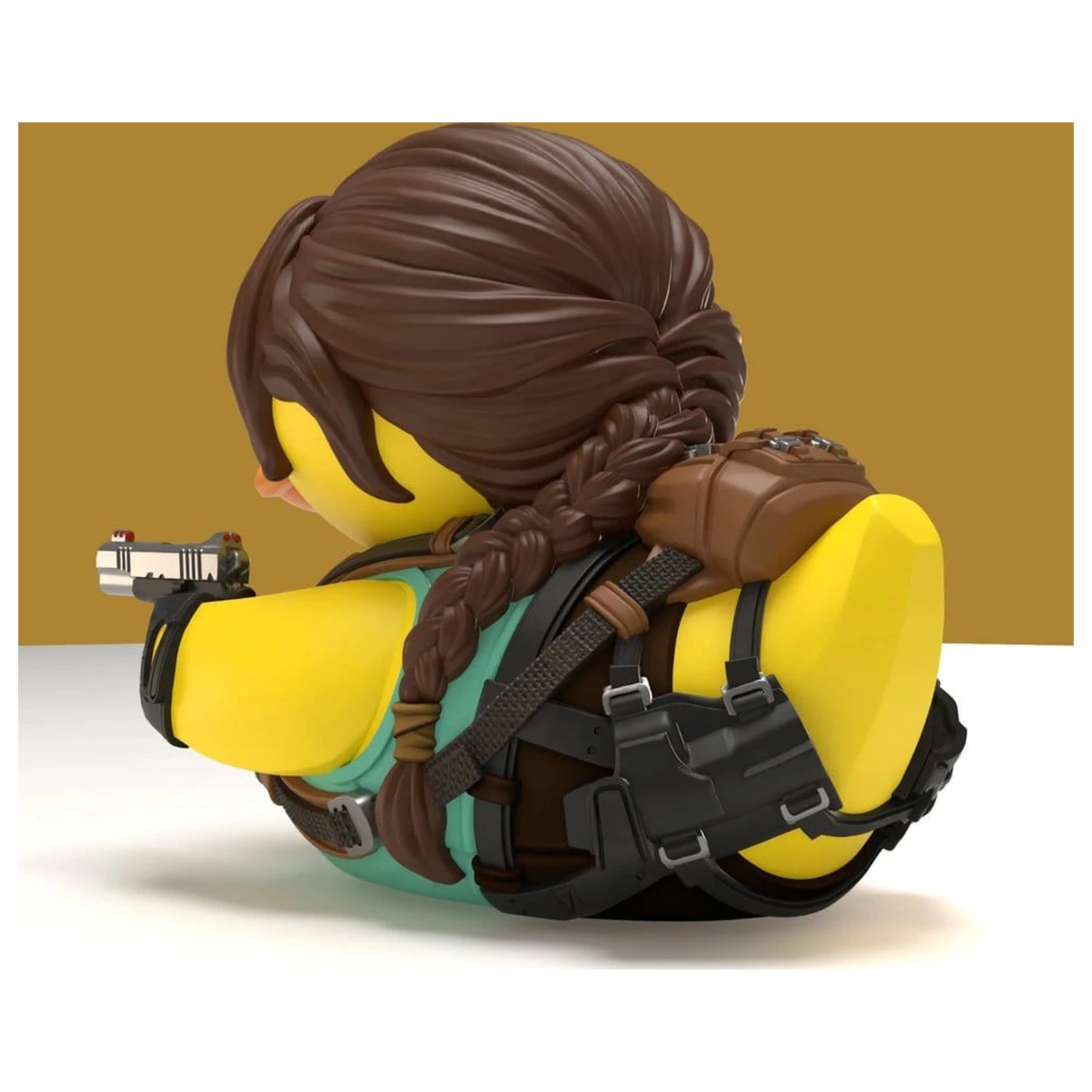 Tomb Raider Tubbz PVC Figurina Lara (30th Anniversary) Editie de Colectie 10 cm poza produsului