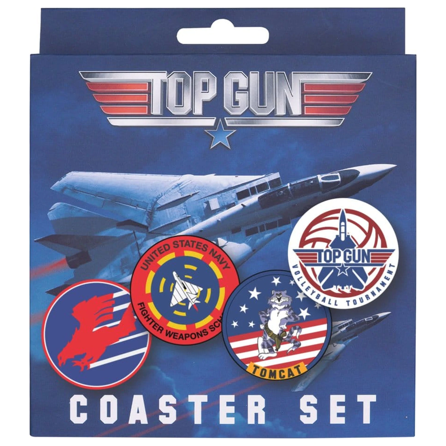 Top Gun Coaster pachet de 4 bucăți poza produsului