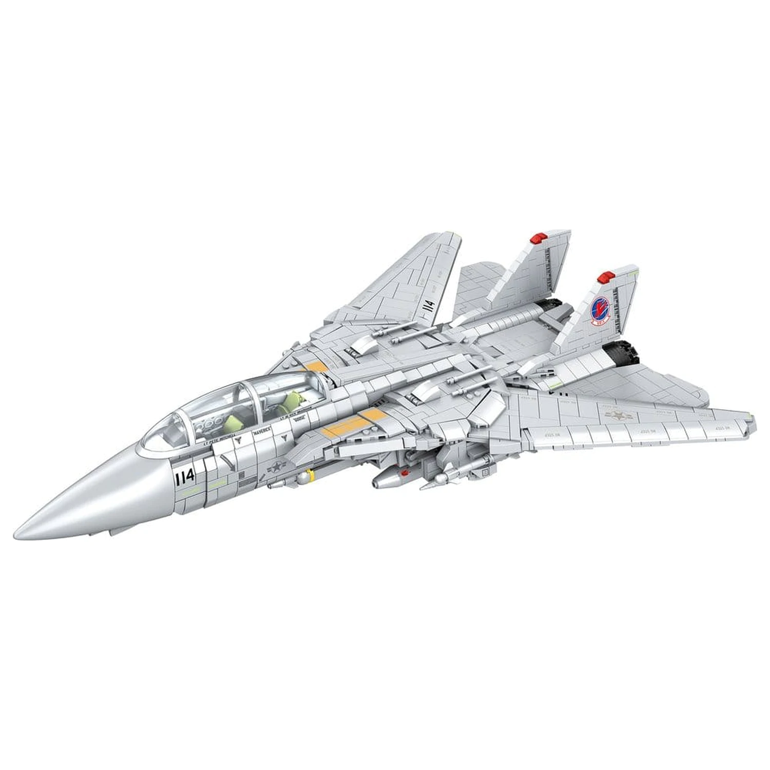 Top Gun Sistem de Cărămizi Set Maverick's F-14A Tomcat poza produsului