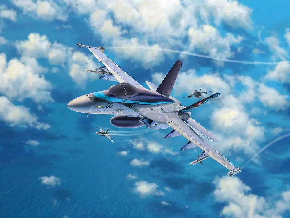 Top Gun: Maverick Kit Model 1/48 F/A-18E Super Hornet de la Maverick 38 cm poza produsului