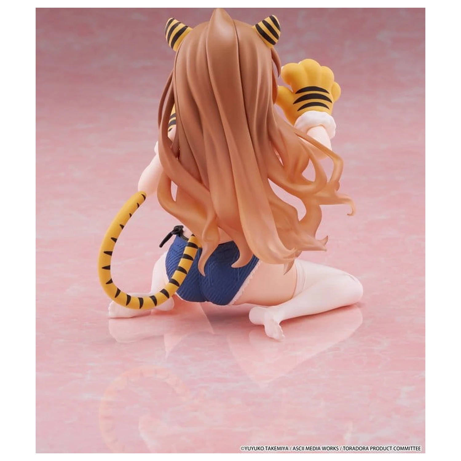 Toradora! Desktop Cute PVC figurina Taiga Aisaka (Tiger Costume Swimwear Ver.) 13 cm poza produsului
