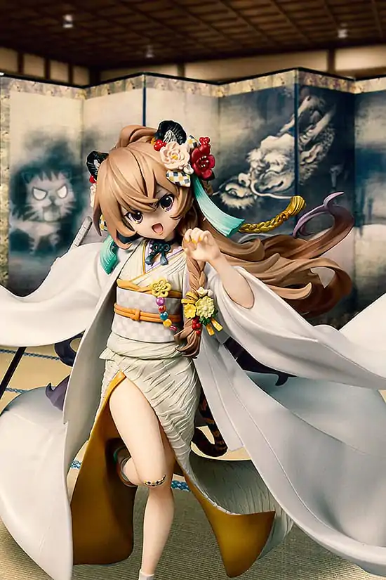 Toradora! Statuie PVC Taiga Aisaka: White Kimono Ver. 22 cm poza produsului