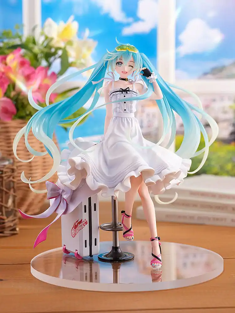 Statuie PVC originală Proiectul GT Hatsune Miku 1/7 Vacation Style Ver. 24 cm poza produsului