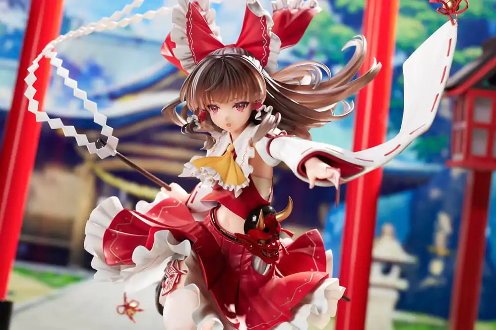 Statuie PVC Touhou Project 1/6 Fecioara Eternă a Altarului Reimu Hakurei 30 cm poza produsului