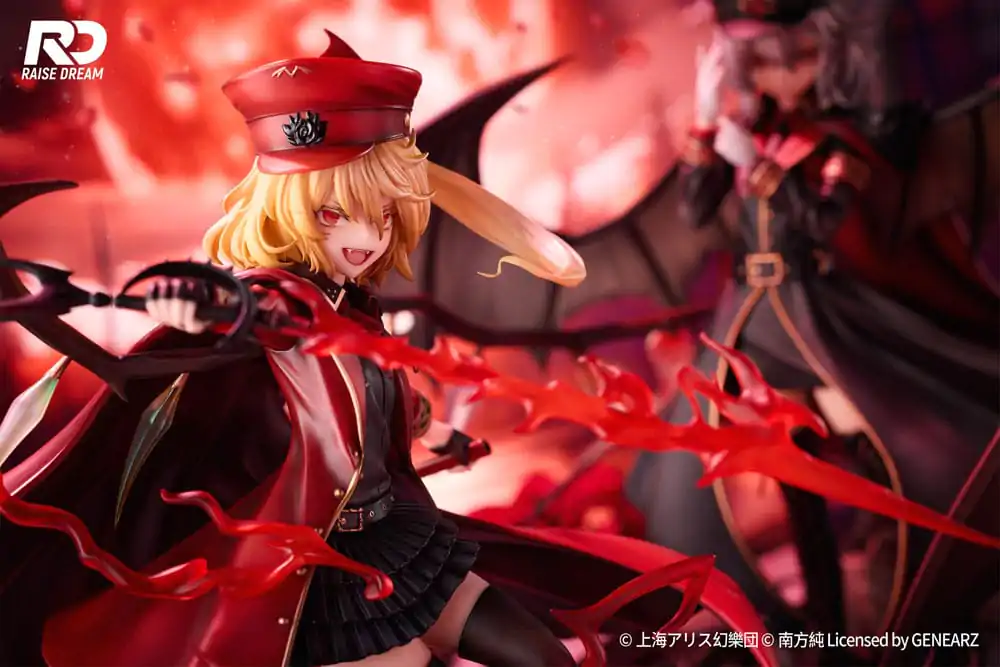 Touhou Project PVC Statuie 1/6 Flandre Scarlet Military Uniform Ver. 27 cm poza produsului