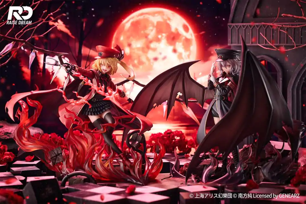 Touhou Project PVC Statuie 1/6 Flandre Scarlet Military Uniform Ver. 27 cm poza produsului