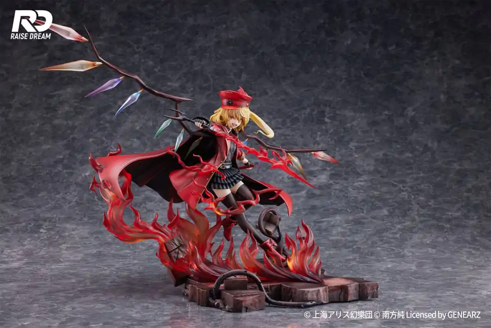 Touhou Project PVC Statuie 1/6 Flandre Scarlet Military Uniform Ver. 27 cm poza produsului