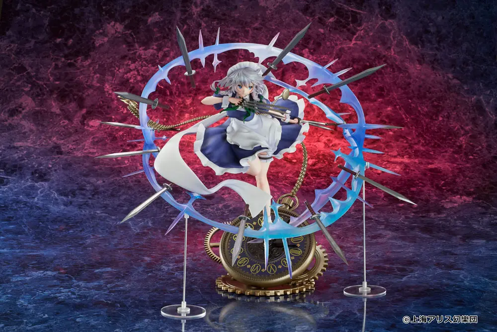 Touhou Project Statuie PVC 1/7 Izayoi Sakuya ilustrație de TEDDY 32 cm poza produsului