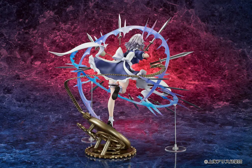 Touhou Project Statuie PVC 1/7 Izayoi Sakuya ilustrație de TEDDY 32 cm poza produsului