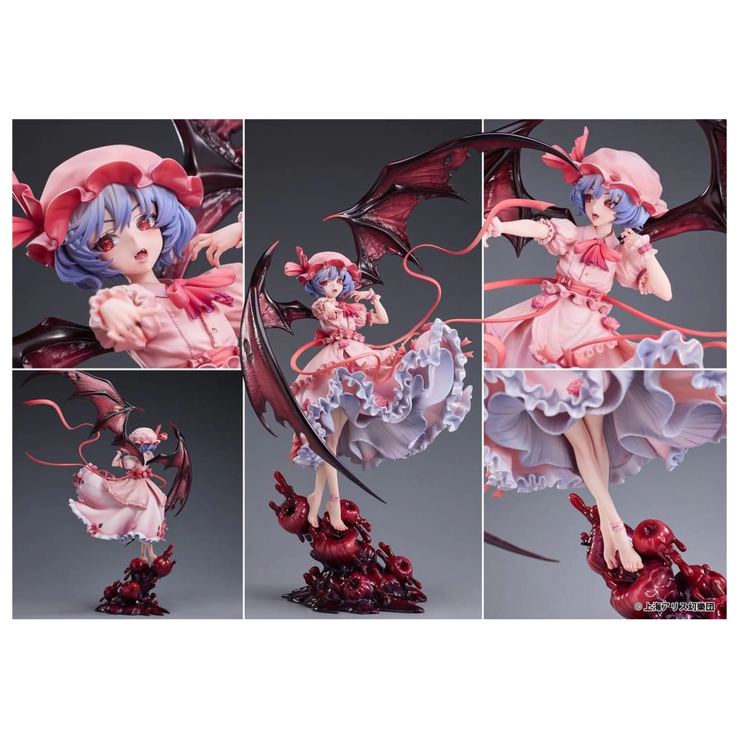 Touhou Project PVC Figura 1/7 Remilia Scarlet 38 cm poza produsului
