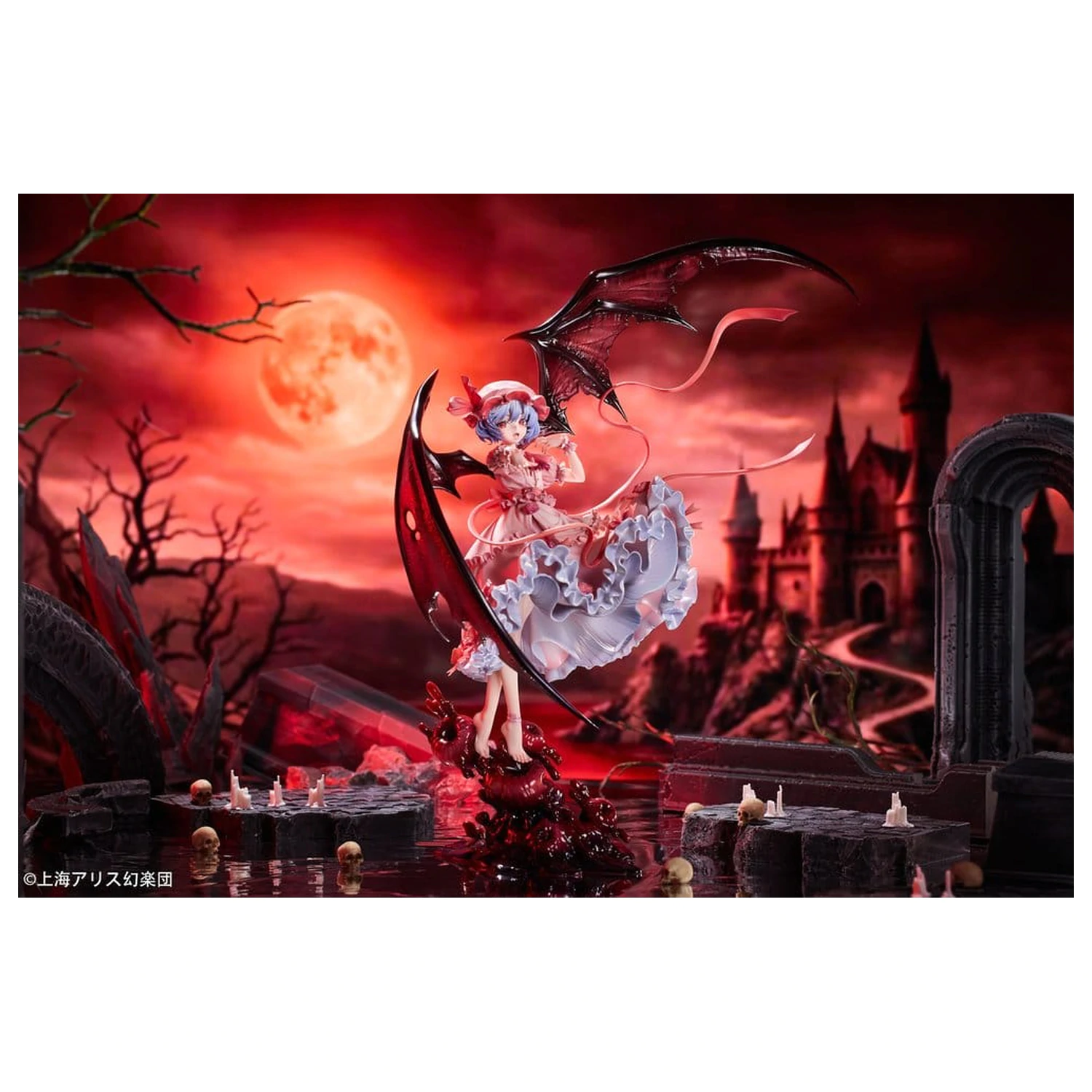 Touhou Project PVC Figura 1/7 Remilia Scarlet 38 cm poza produsului