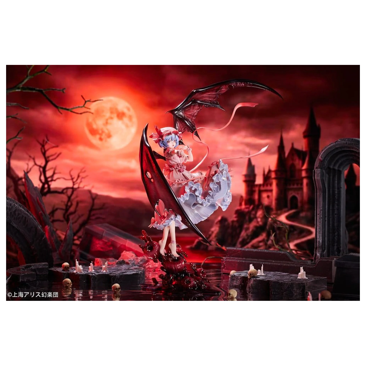 Touhou Project PVC Figura 1/7 Remilia Scarlet 38 cm poza produsului