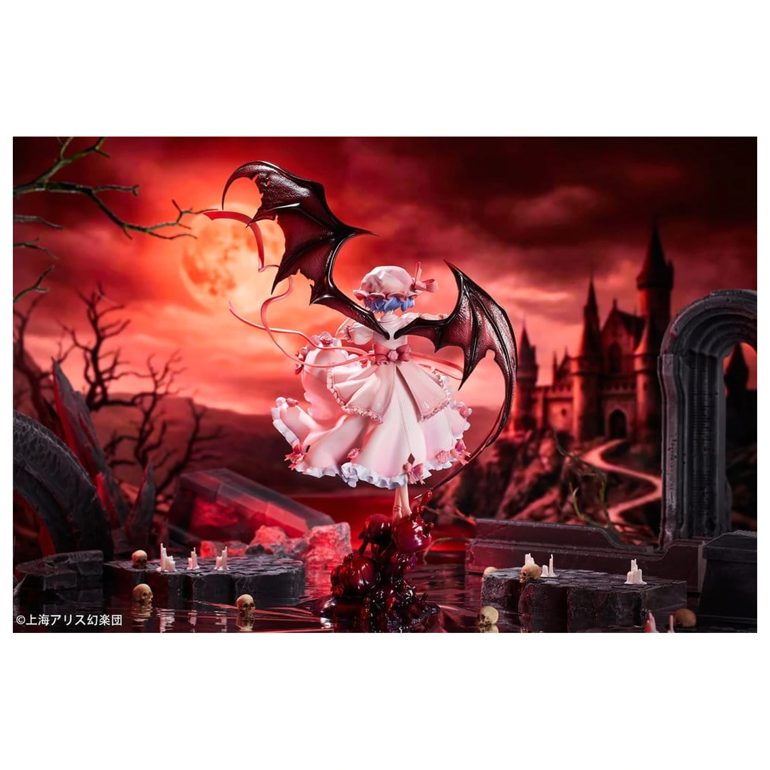 Touhou Project PVC Figura 1/7 Remilia Scarlet 38 cm poza produsului