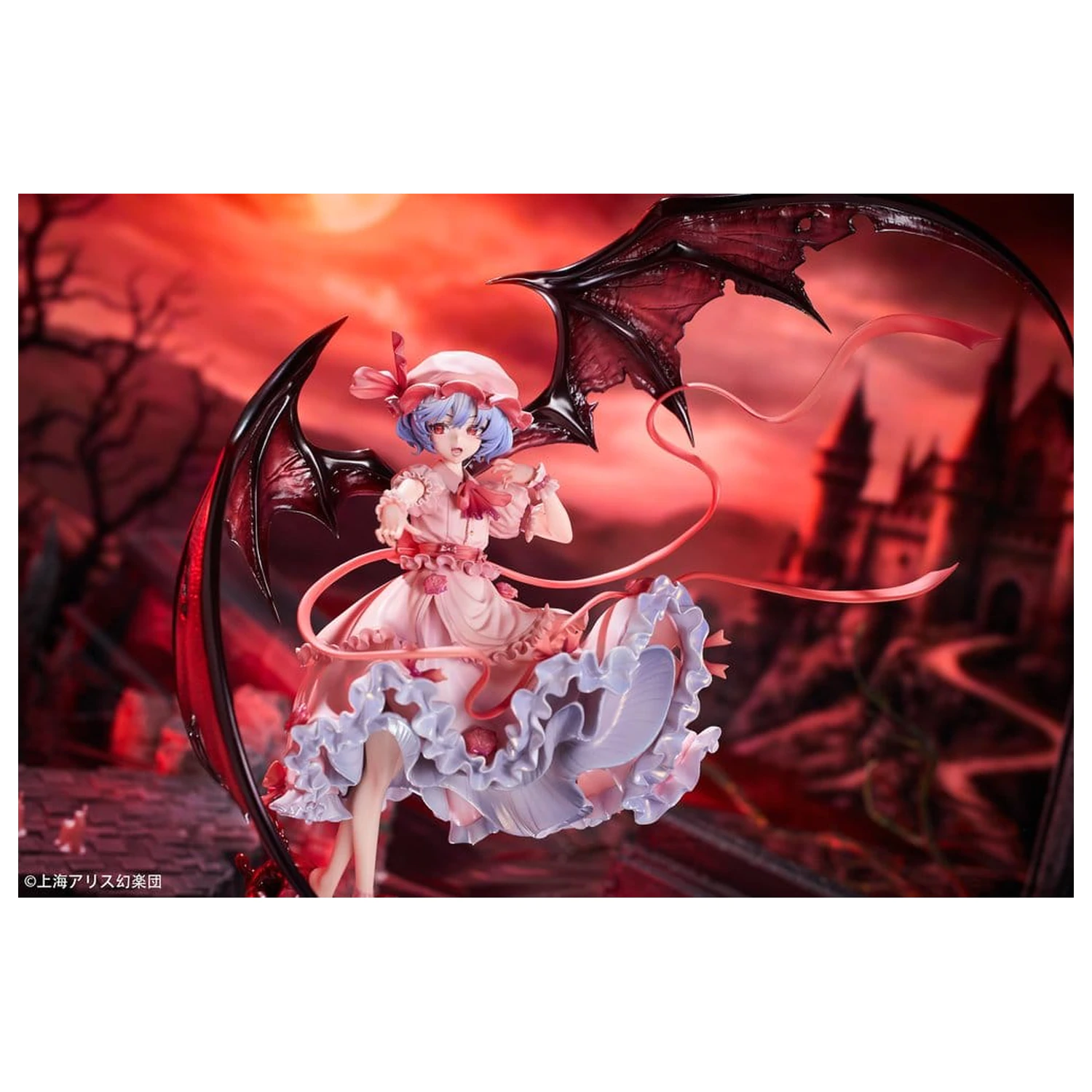 Touhou Project PVC Figura 1/7 Remilia Scarlet 38 cm poza produsului