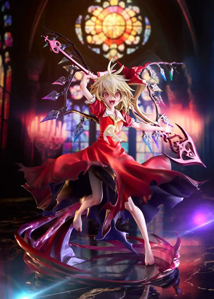 Touhou Project Statuie 1/8 Flandre Scarlet Koumajou Densetsu Ver. 24 cm poza produsului
