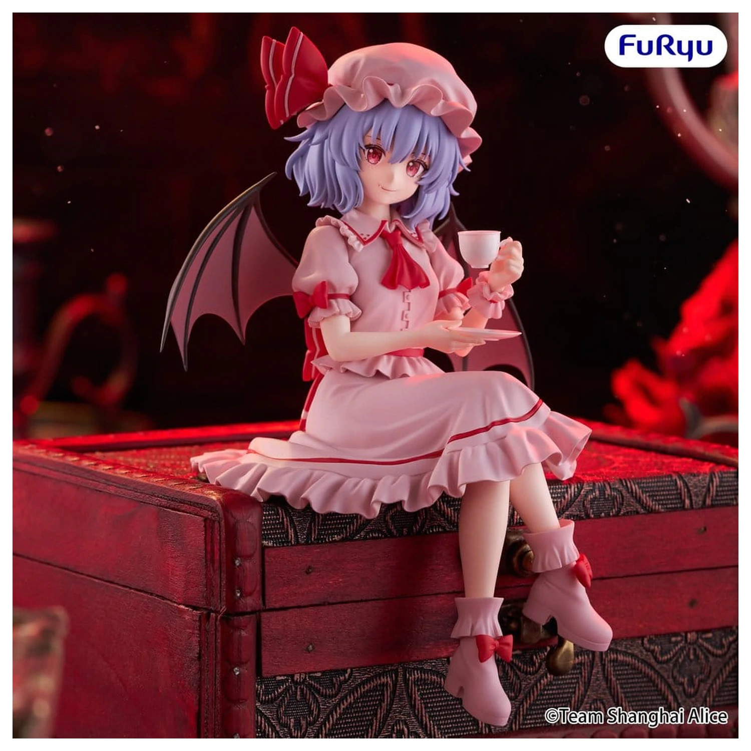 Touhou Project Noodle Stopper PVC Figura Remilia 13 cm poza produsului