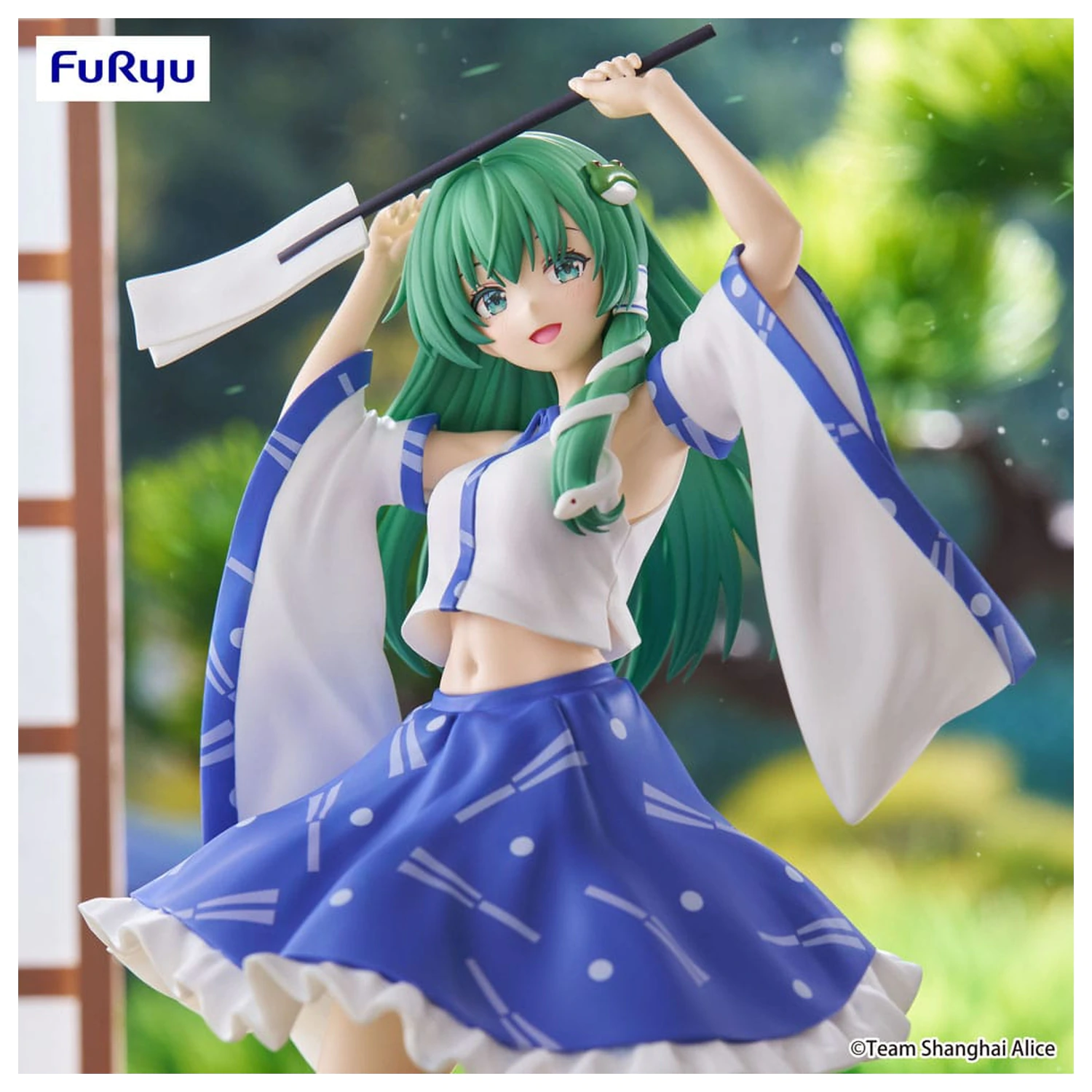 Touhou Project Sanae Kochiya Noodle Stopper Statueta din PVC de 13 cm poza produsului