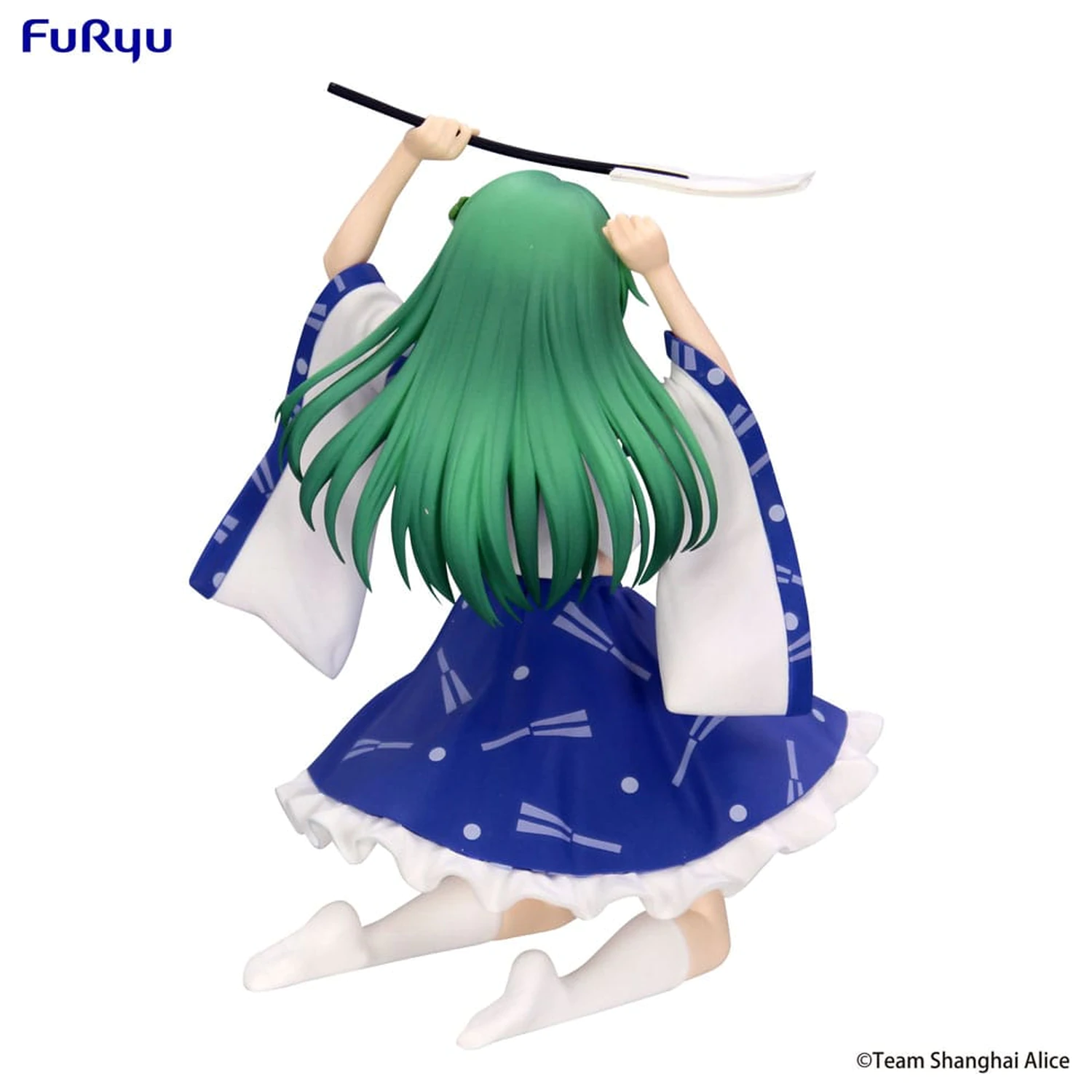 Touhou Project Sanae Kochiya Noodle Stopper Statueta din PVC de 13 cm poza produsului