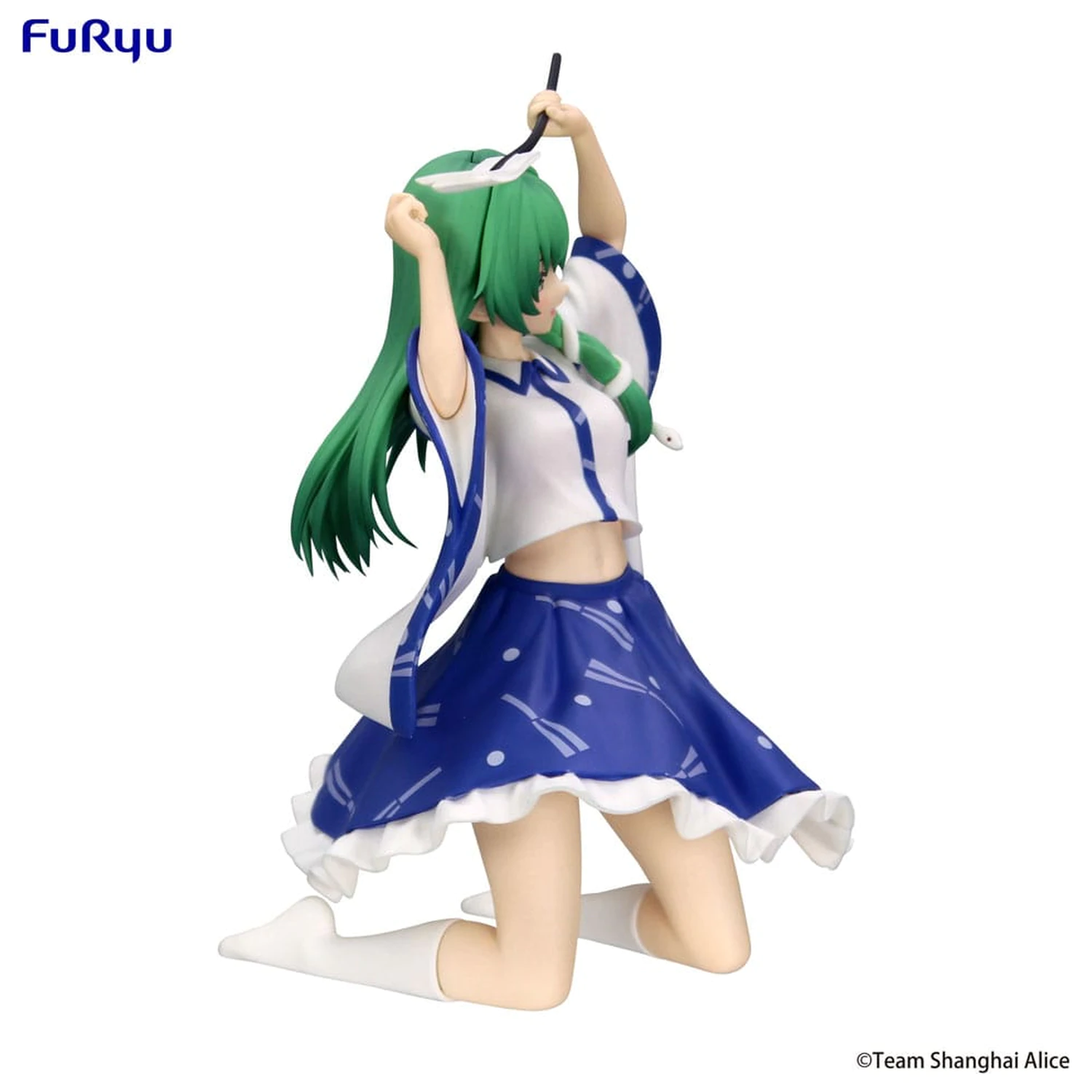 Touhou Project Sanae Kochiya Noodle Stopper Statueta din PVC de 13 cm poza produsului