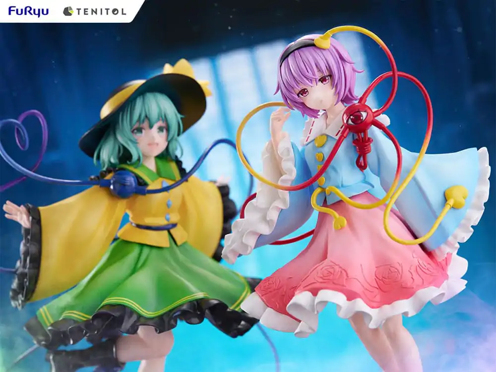 Touhou Project Tenitol Statuie PVC Koishi Komeiji & Satori Komeiji 22 cm poza produsului