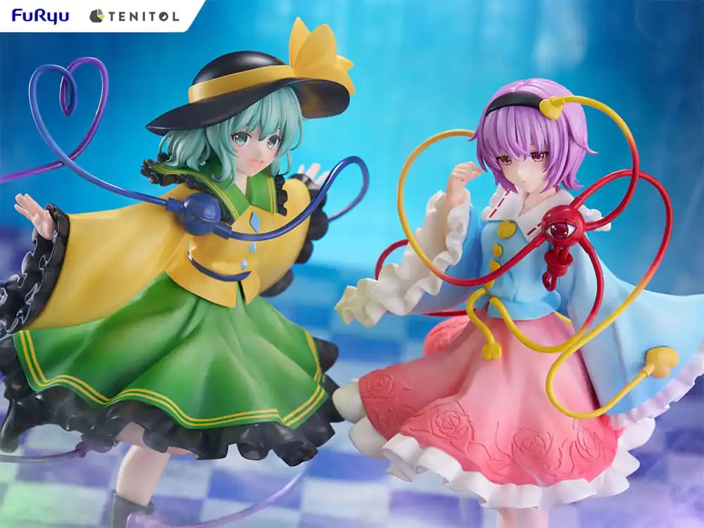 Touhou Project Tenitol Statuie PVC Koishi Komeiji & Satori Komeiji 22 cm poza produsului