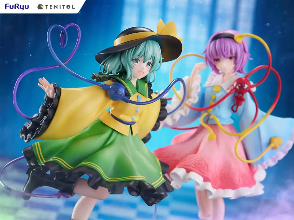 Touhou Project Tenitol Statuie PVC Koishi Komeiji & Satori Komeiji 22 cm poza produsului