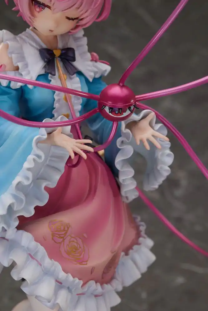 Touhou Project Adevărată Groază! Statuie PVC Stând Chiar În Spatele Tău 1/6 Al Treilea Ochi Satori Komeiji 32 cm poza produsului