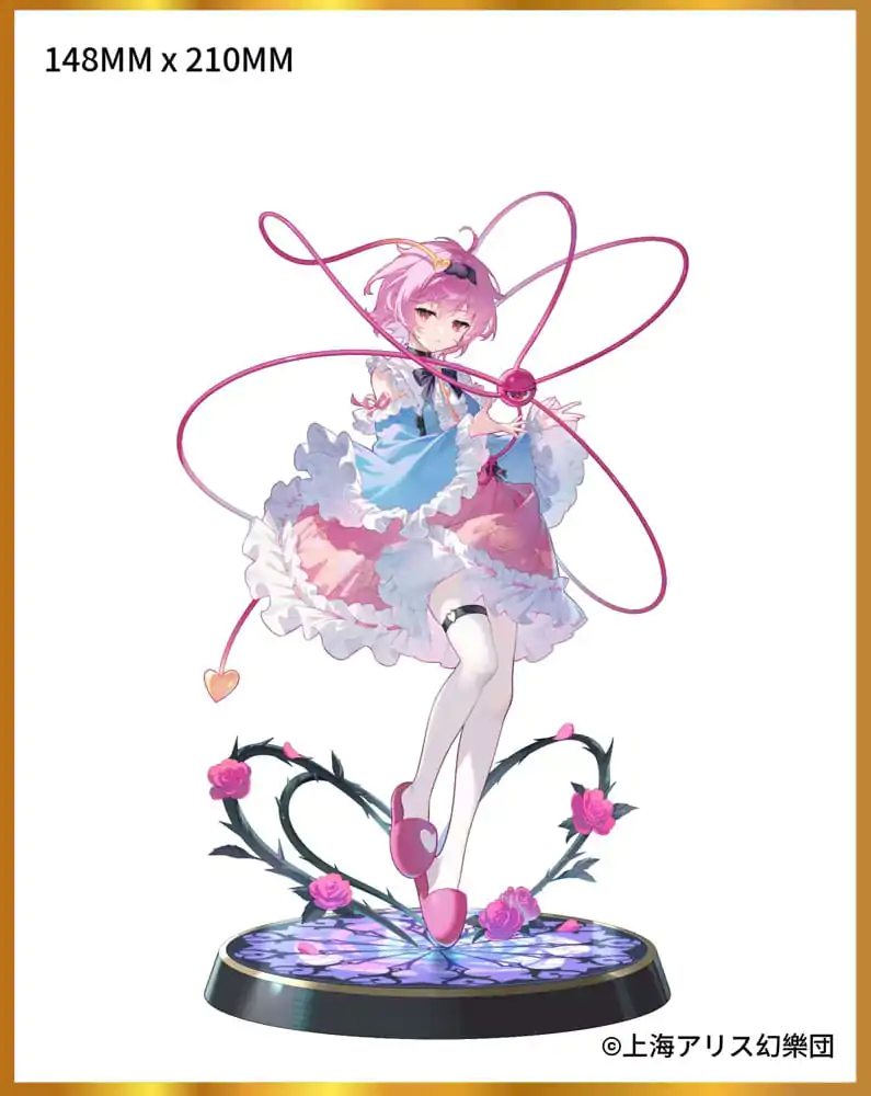 Touhou Project Adevărată Groază! Statuie PVC Stând Chiar În Spatele Tău 1/6 Al Treilea Ochi Satori Komeiji 32 cm poza produsului
