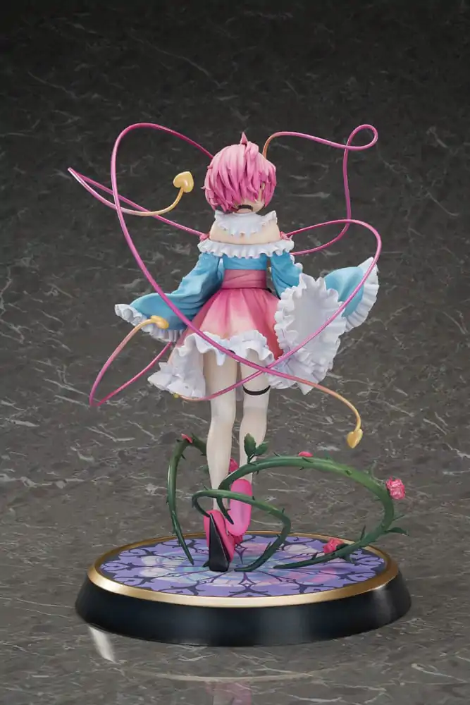 Touhou Project Adevărată Groază! Statuie PVC Stând Chiar În Spatele Tău 1/6 Al Treilea Ochi Satori Komeiji 32 cm poza produsului