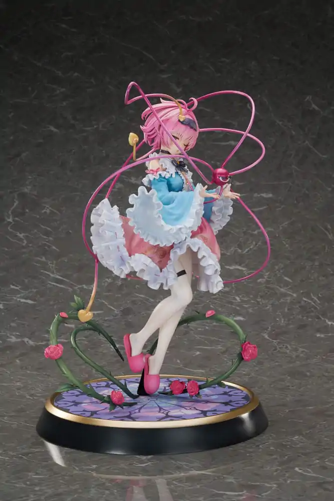 Touhou Project Adevărată Groază! Statuie PVC Stând Chiar În Spatele Tău 1/6 Al Treilea Ochi Satori Komeiji 32 cm poza produsului