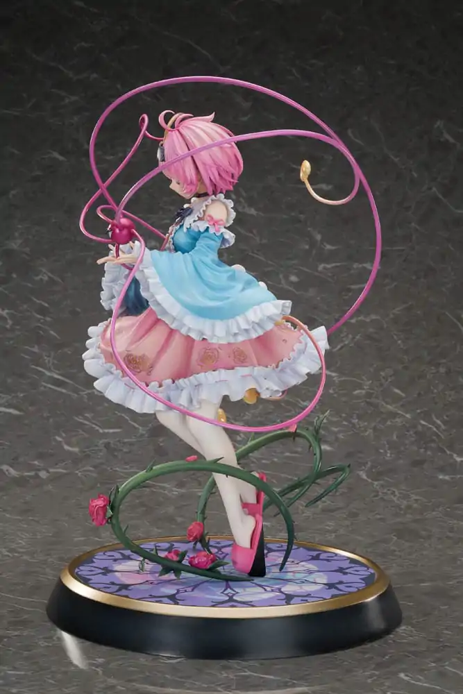 Touhou Project Adevărată Groază! Statuie PVC Stând Chiar În Spatele Tău 1/6 Al Treilea Ochi Satori Komeiji 32 cm poza produsului