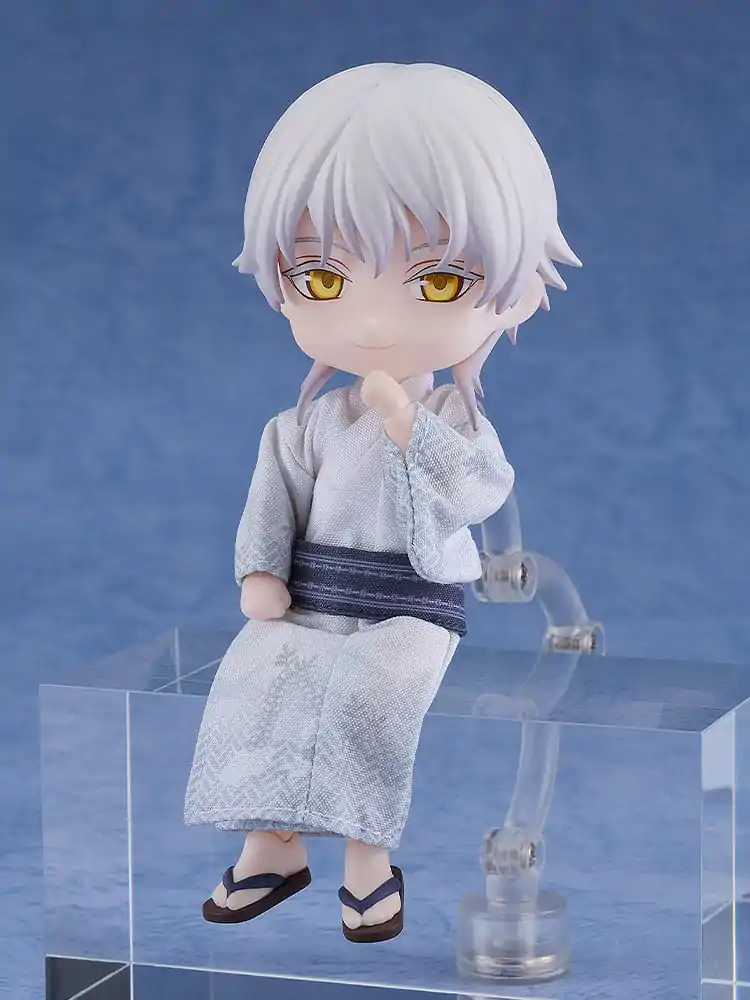 Touken Ranbu -ONLINE- Figurina de acțiune Nendoroid Doll Tsurumaru Kuninaga: Ținută Casual Ver. 14 cm poza produsului