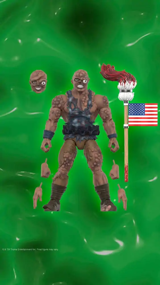 Figurină de acțiune Toxic Avenger Ultimates Toxic Avenger Movie Version 18 cm poza produsului