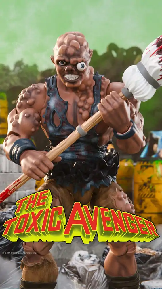 Figurină de acțiune Toxic Avenger Ultimates Toxic Avenger Movie Version 18 cm poza produsului